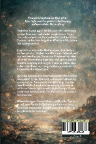 Buchcover und Innenansicht für das Buch: Seelenband 2