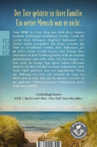 Buchcover und Innenansicht für das Buch: Frisch ermittelt: Der Fall Kaltwasser