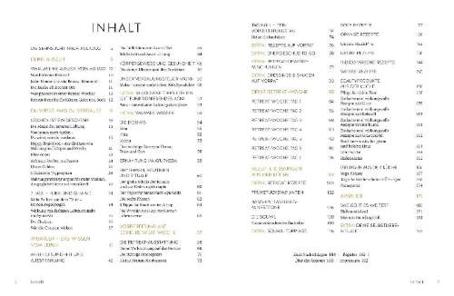 Buchcover und Innenansicht für das Buch: Unser Ayurveda Kitchen Retreat