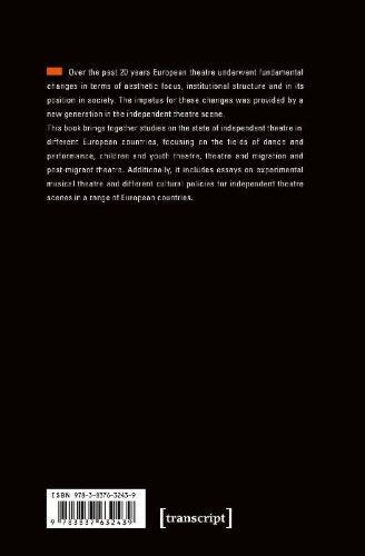 Buchcover und Innenansicht für das Buch: Independent Theatre in Contemporary Europe