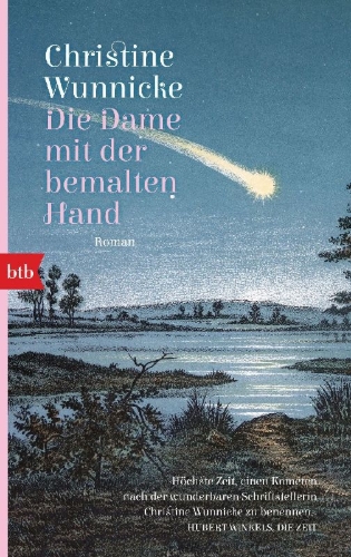 Buchcover und Innenansicht für das Buch: Die Dame mit der bemalten Hand
