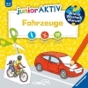 Buchcover und Innenansicht für das Buch: Wieso? Weshalb? Warum? junior AKTIV - Fahrzeuge