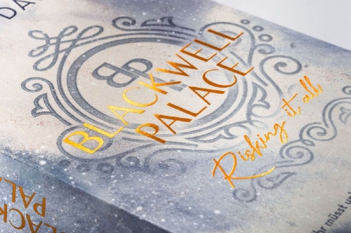 Buchcover und Innenansicht für das Buch: Dade, A: Blackwell Palace. Risking it all