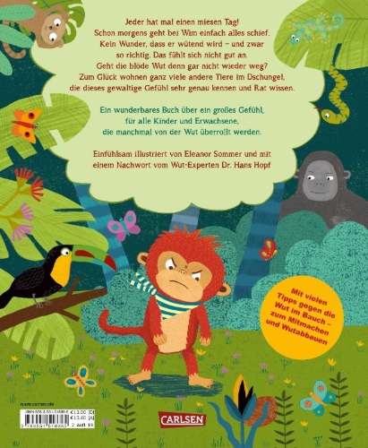 Buchcover und Innenansicht für das Buch: Wenn ich wütend bin
