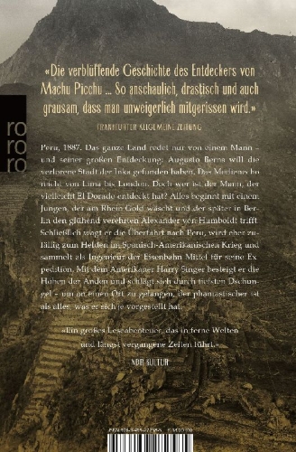 Buchcover und Innenansicht für das Buch: Die goldene Stadt
