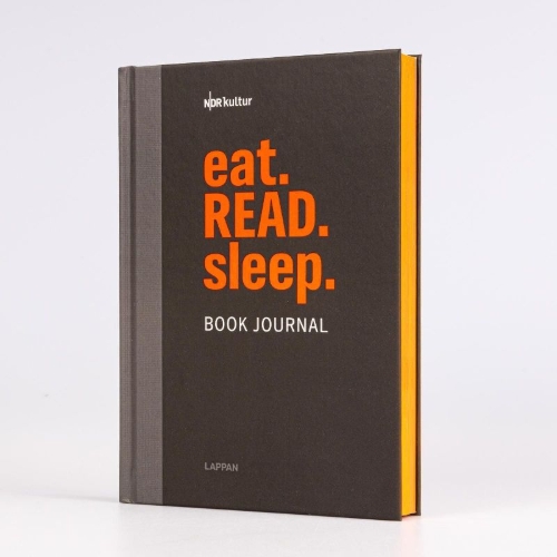Buchcover und Innenansicht für das Buch: eat.READ.sleep - Das Book Journal