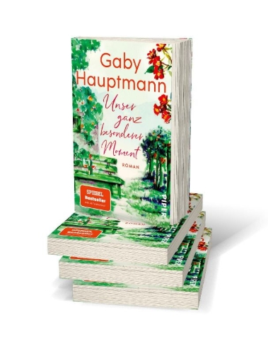Buchcover und Innenansicht für das Buch: Unser ganz besonderer Moment