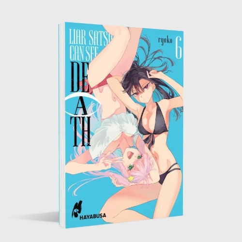 Buchcover und Innenansicht für das Buch: Usotsuki Satsuki wa Shi ga Mieru