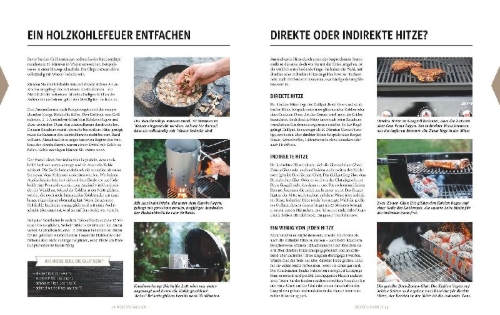Buchcover und Innenansicht für das Buch: Weber´s on the Grill