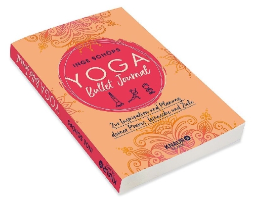 Buchcover und Innenansicht für das Buch: Yoga Bullet Journal