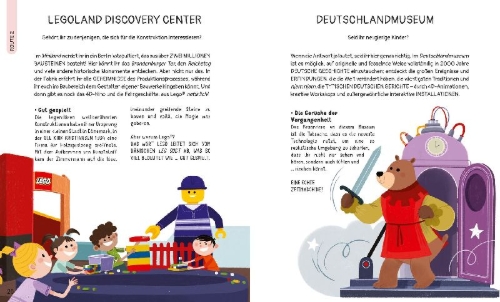 Buchcover und Innenansicht für das Buch: Berlin für kleine Entdecker