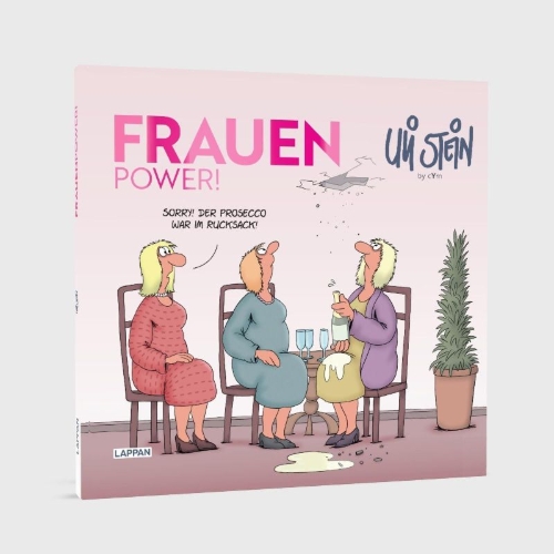 Buchcover und Innenansicht für das Buch: Uli Stein für Verliebte: Frauen Power