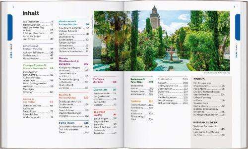 Buchcover und Innenansicht für das Buch: LONELY PLANET Reiseführer Entdecke Paris