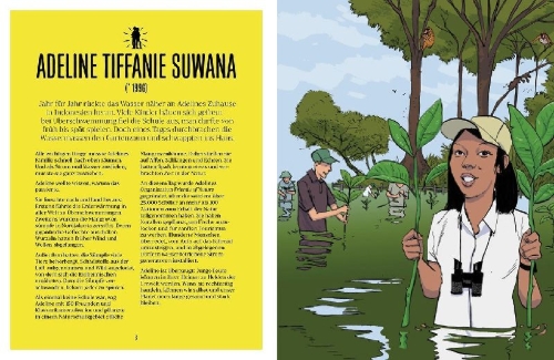 Buchcover und Innenansicht für das Buch: Stories for Kids Who Dare to be Different - Vom Mut, anders zu sein