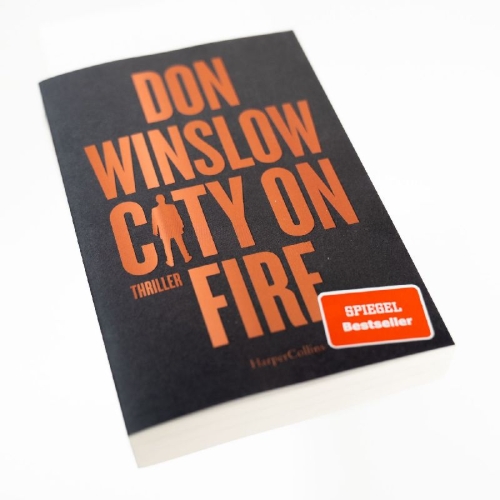 Buchcover und Innenansicht für das Buch: City on Fire