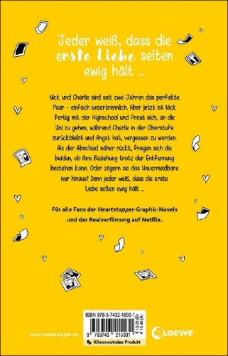 Buchcover und Innenansicht für das Buch: Nick & Charlie (deutsche Ausgabe)