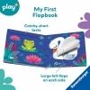 Buchcover und Innenansicht für das Buch: Play+ Are you hiding, little owl?