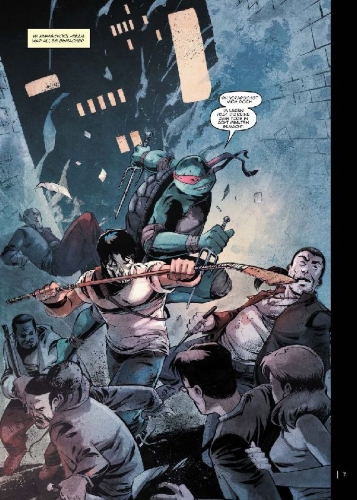 Buchcover und Innenansicht für das Buch: Teenage Mutant Ninja Turtles Splitter Collection 02