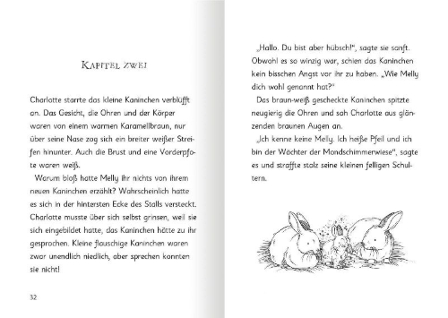 Buchcover und Innenansicht für das Buch: Magische Häschen - Schokosüße Abenteuer (Magische Häschen)