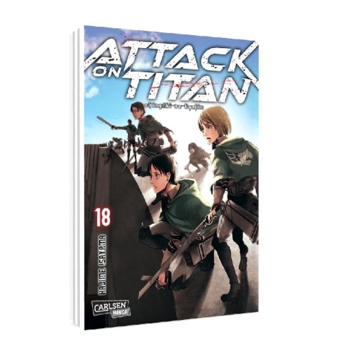 Buchcover und Innenansicht für das Buch: Shingeki no Kyojin
