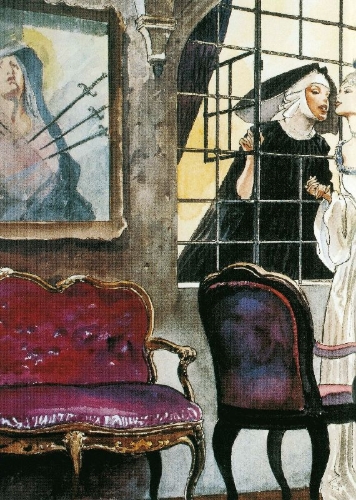 Buchcover und Innenansicht für das Buch: Les Femmes de Manara