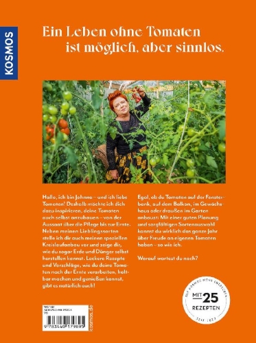 Buchcover und Innenansicht für das Buch: Verrückt nach Tomaten