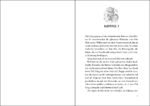 Buchcover und Innenansicht für das Buch: Paper Dragons (Band 2) - Das Erwachen der Sandgeister