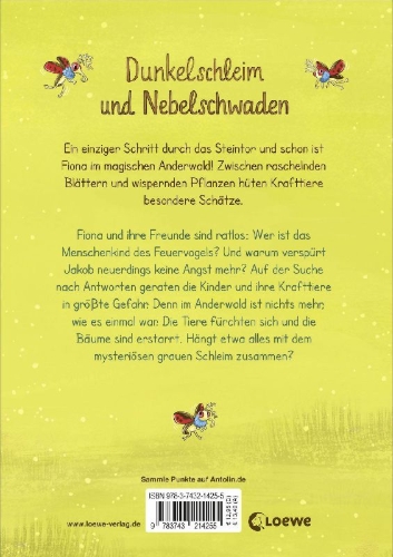 Buchcover und Innenansicht für das Buch: Anderwald (Band 3) - Im Bann des Nebelwesens