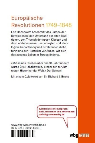 Buchcover und Innenansicht für das Buch: The age of revolution; The age of Capital; The age of Empire