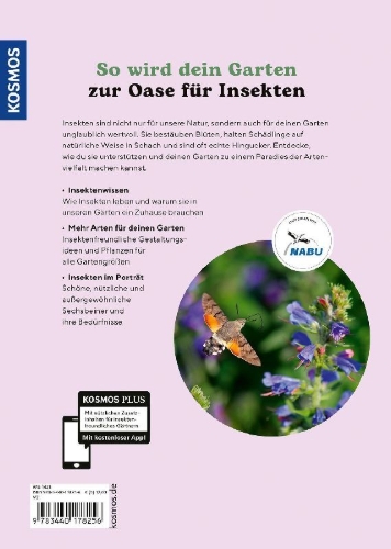 Buchcover und Innenansicht für das Buch: Mein Insektenparadies