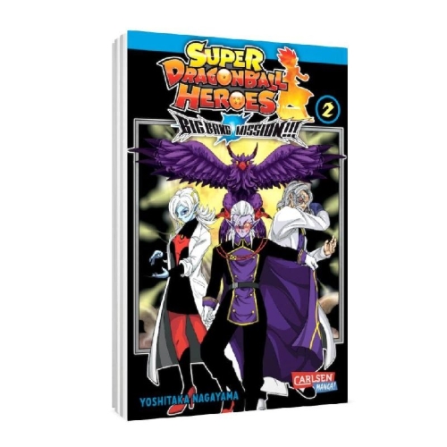 Buchcover und Innenansicht für das Buch: Super Dragon Ball Heroes Big Bang Mission!!!