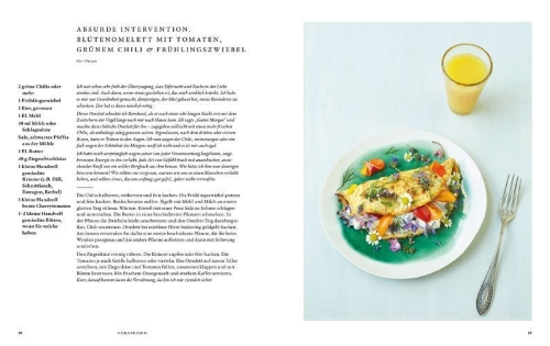 Buchcover und Innenansicht für das Buch: Love kitchen