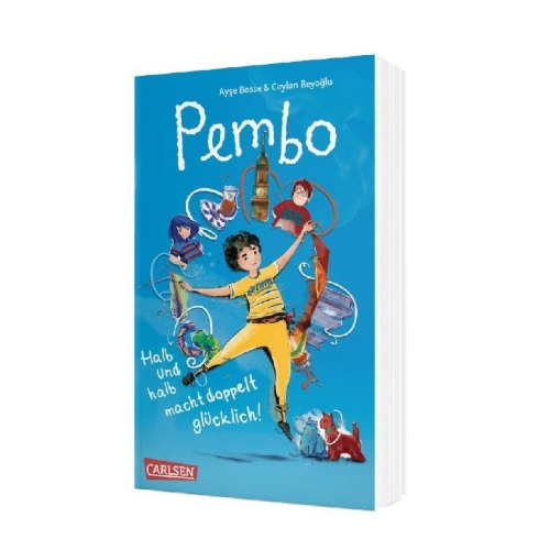 Buchcover und Innenansicht für das Buch: Pembo - Halb und halb macht doppelt glücklich!