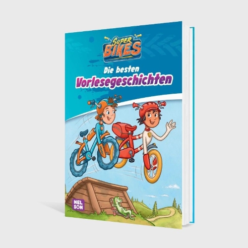 Buchcover und Innenansicht für das Buch: SUPERBIKES Die besten Vorlesegeschichten