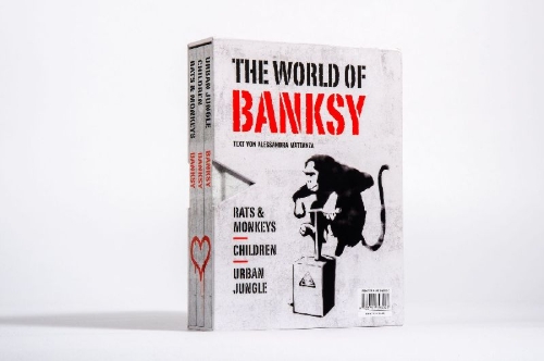 Buchcover und Innenansicht für das Buch: Banksy 3