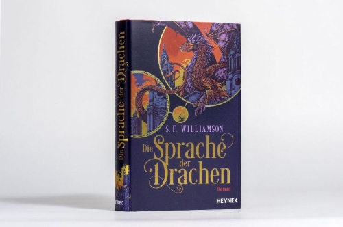 Buchcover und Innenansicht für das Buch: The Language of Dragons