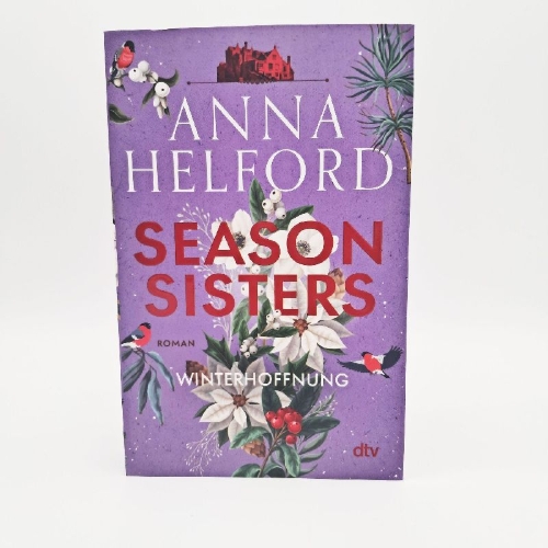 Buchcover und Innenansicht für das Buch: Season Sisters - Winterhoffnung