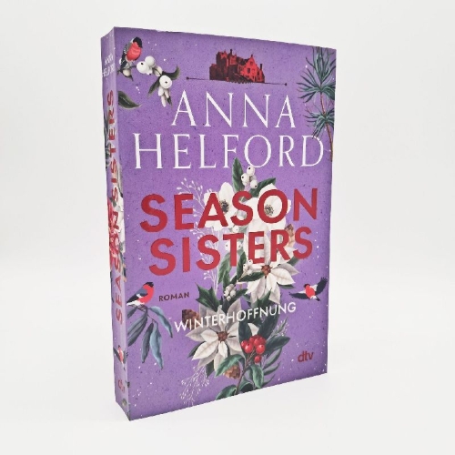 Buchcover und Innenansicht für das Buch: Season Sisters - Winterhoffnung