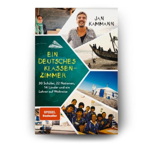 Buchcover und Innenansicht für das Buch: Ein deutsches Klassenzimmer