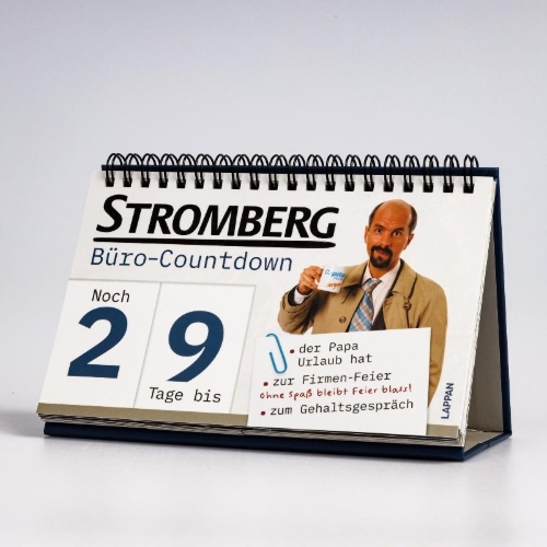 Buchcover und Innenansicht für das Buch: Stromberg Büro-Countdown