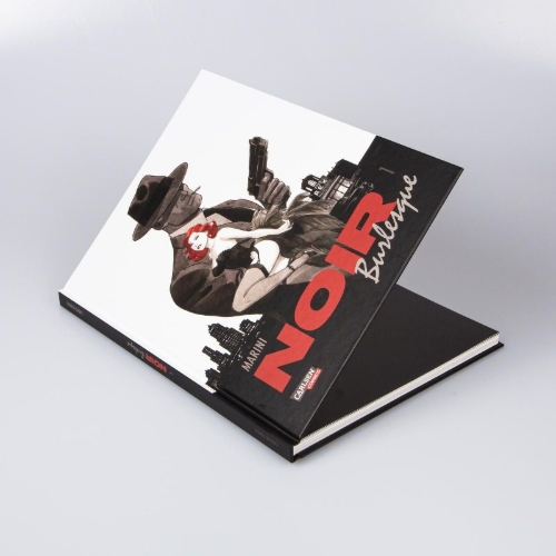 Buchcover und Innenansicht für das Buch: Noir Burlesque