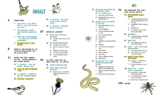 Buchcover und Innenansicht für das Buch: Tierisch viel los!