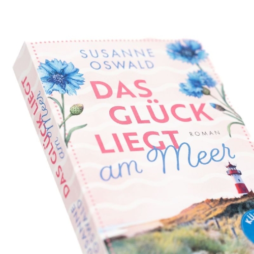 Buchcover und Innenansicht für das Buch: Das Glück liegt am Meer