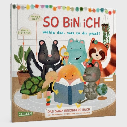 Buchcover und Innenansicht für das Buch: So bin ich - Wähle das, was zu dir passt