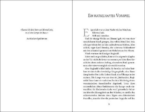 Buchcover und Innenansicht für das Buch: Verbotene Welt