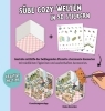 Buchcover und Innenansicht für das Buch: Mini-Sticker-Szenen - Cozy Mini-Japan I 3D-Sticker