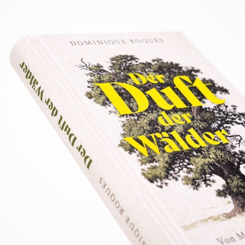 Buchcover und Innenansicht für das Buch: Le parfum des forêts