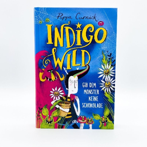 Buchcover und Innenansicht für das Buch: INDIGO WILDE AND THE CREATURES AT JELLYBEAN CRESCENT