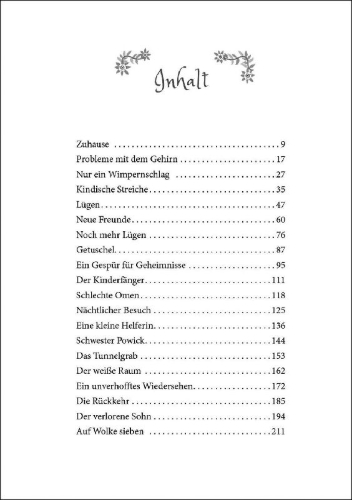 Buchcover und Innenansicht für das Buch: The Trouble With Perfect - There's somebody watching you