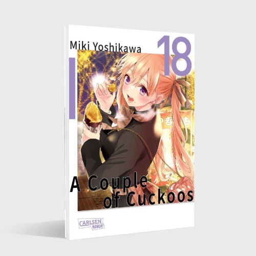 Buchcover und Innenansicht für das Buch: Cuckoo no Iinazuke